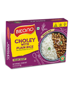 CHOLEY WITH PLAIN RICE
