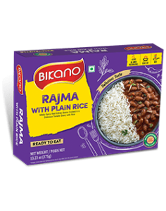 RAJMA WITH PLAIN RICE