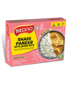 SHAHI PANEER WITH JEERA RICE